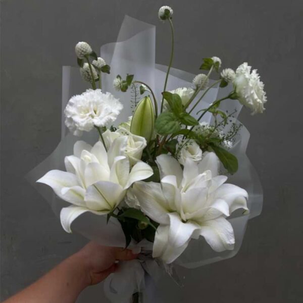 WHITE LILIES 2