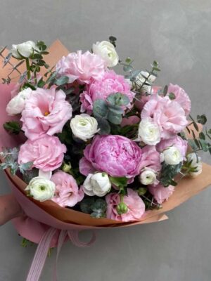 Loving Embrace: Peonies & Seasonal Flowers