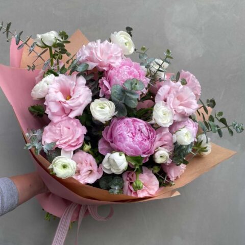 Loving Embrace: Peonies & Seasonal Flowers