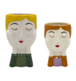 Ceramic - Face Pot